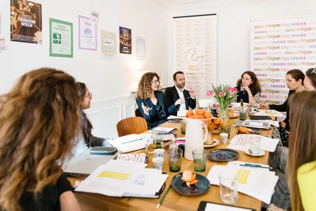 Reportage de brainstorming pour Takasago et Cosmétique Mag à Paris par Jonathan Moyal