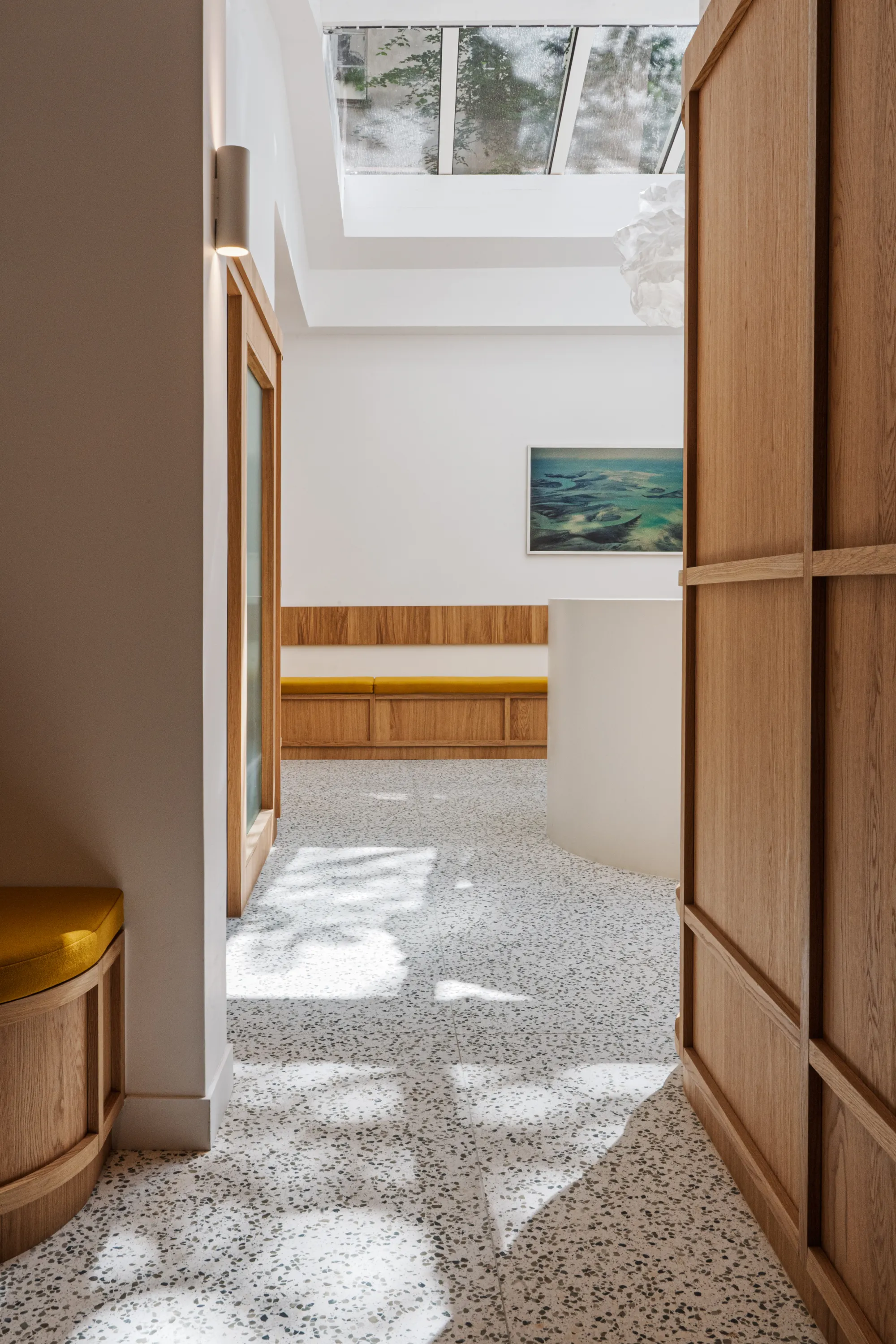 Institut Œil et Paupière — photographie d'architecture intérieure médicale à Paris par Jonathan Moyal