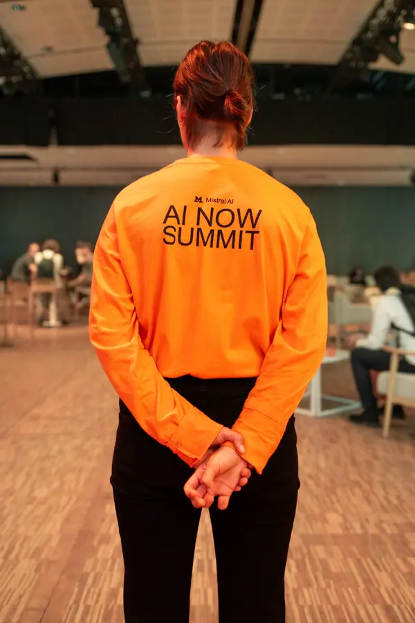 Mistral AI — AI Now Summit — photo 13 sur 26, par Jonathan Moyal